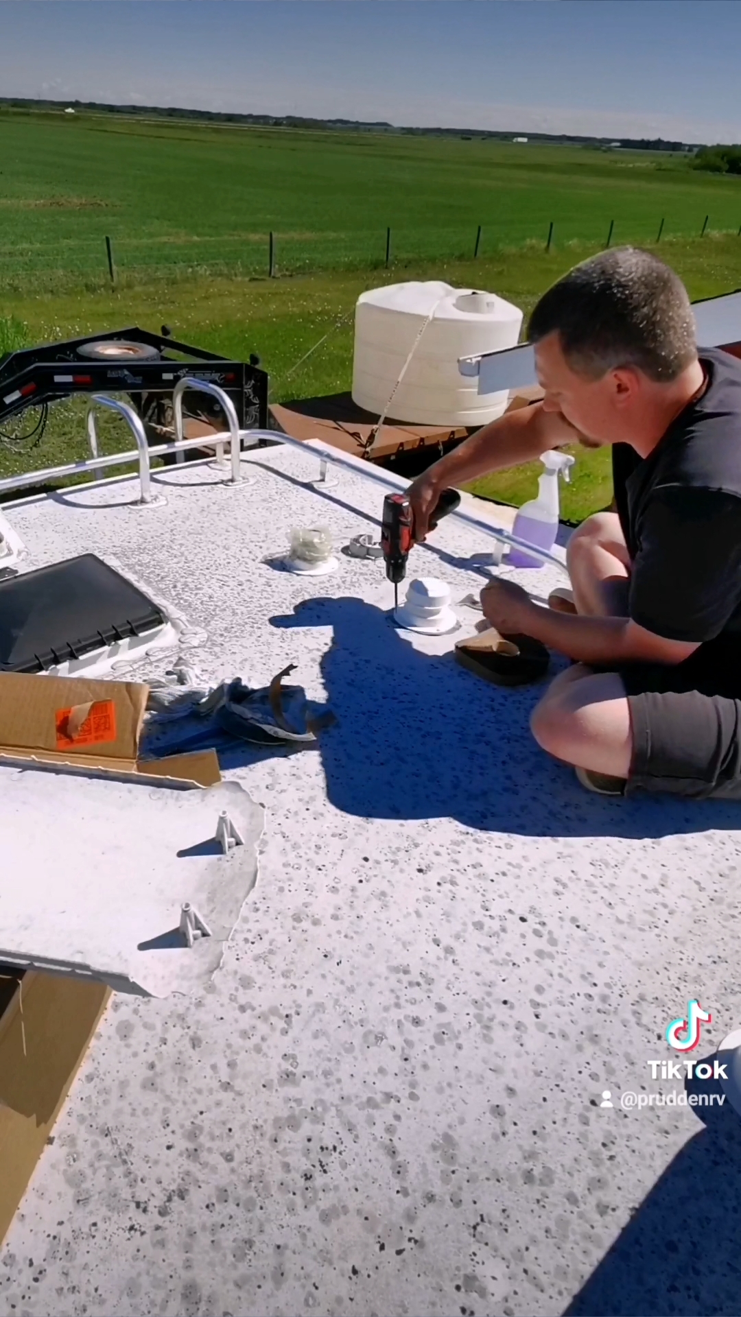 Roof Plumbing Vent Removal & Replacement Prudden RV